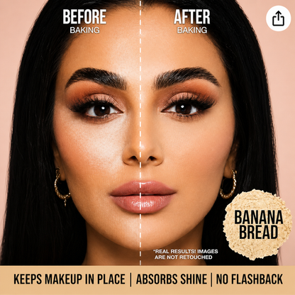 Huda Beauty Easy Bake Loose Powder Foundation-Banana Bread