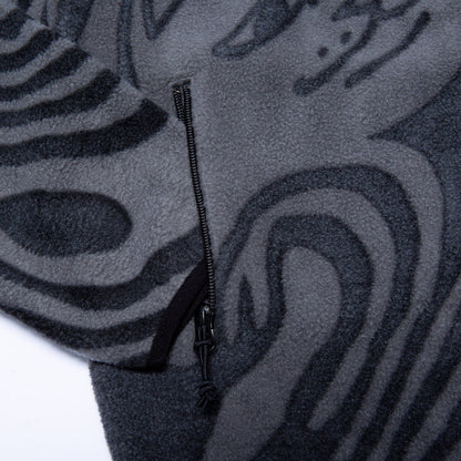 RIPNDIP Hypnotic Polar Fleece Jacket (Black)
