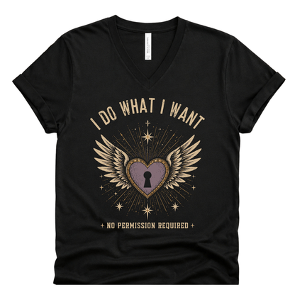 I Do What I Want Rocker Tank or Tee