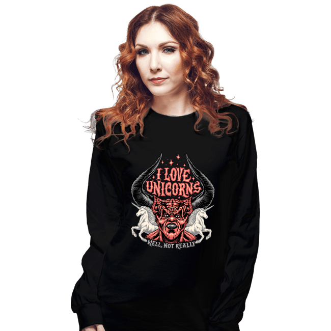 Long Sleeve Shirts, Unisex / Small / Black