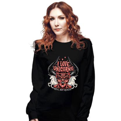 Long Sleeve Shirts, Unisex / Small / Black