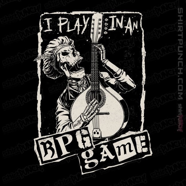 Secret_Shirts Magnets / 3"x3" / Black I Play In A Band