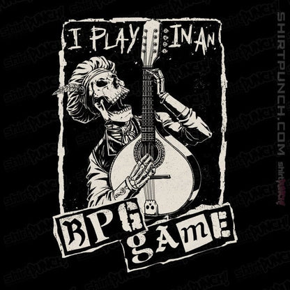 Secret_Shirts Magnets / 3"x3" / Black I Play In A Band