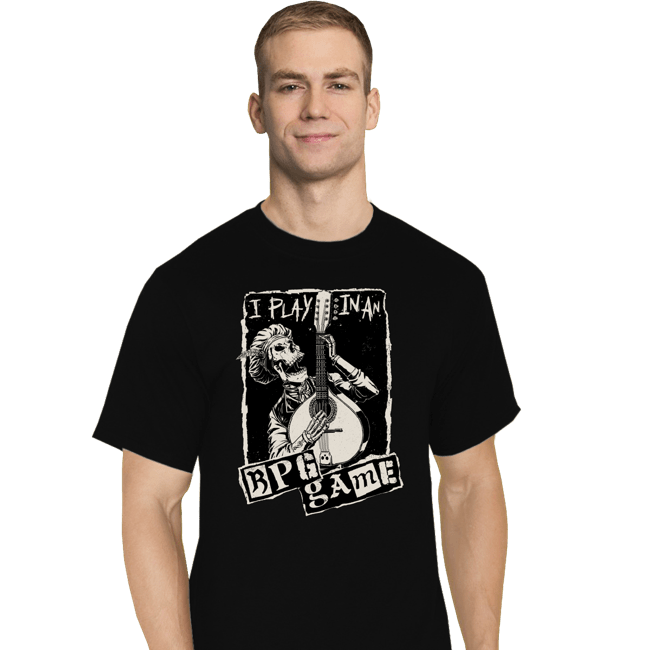Secret_Shirts T-Shirts, Tall / Large / Black I Play In A Band