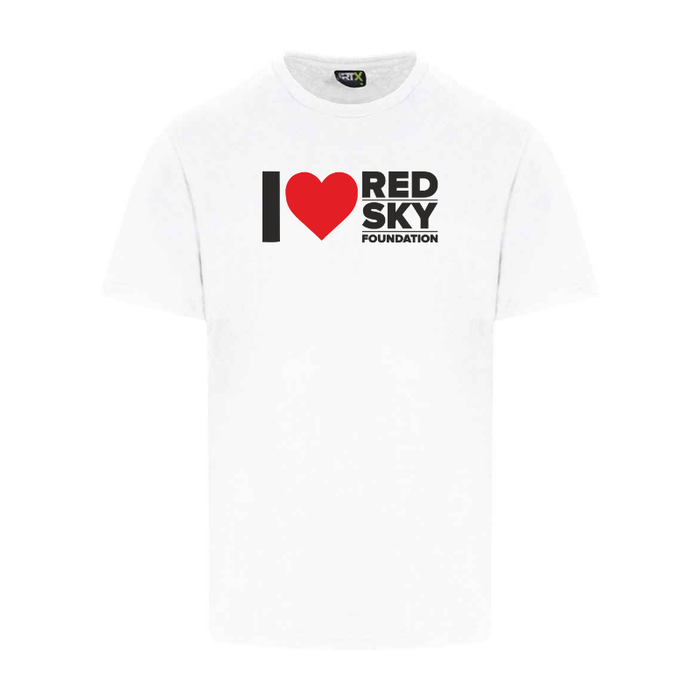 I ❤️ Red Sky t-shirt in white