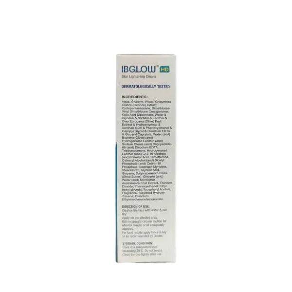 IBGlow HD Skin lightening Cream