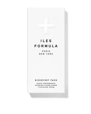 Iles Formula Discovery + Travel Kit Haute Performance Shampoo + Conditioner + Finishing Serum