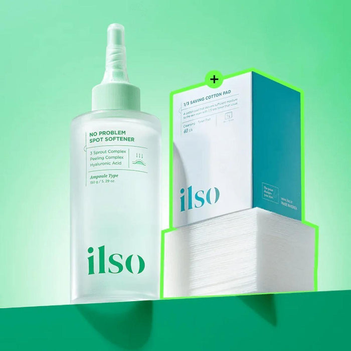 ILSO No Problem Spot Softener (+1/3 Saving Cotton Pad Set)