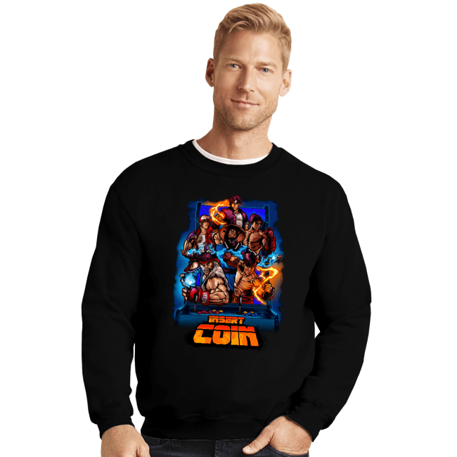 Crewneck Sweater, Unisex / Small / Black