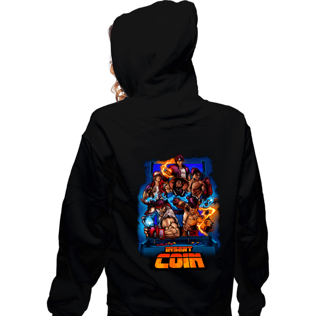 Zippered Hoodies, Unisex / Small / Black
