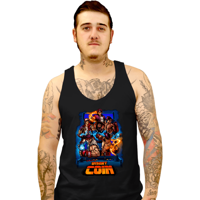 Tank Top, Unisex / Small / Black