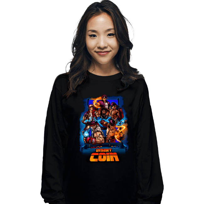 Long Sleeve Shirts, Unisex / Small / Black