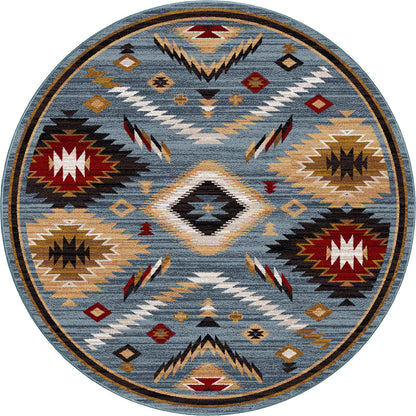 Image of an area rug, Interlaced Horizon - Gray Stone