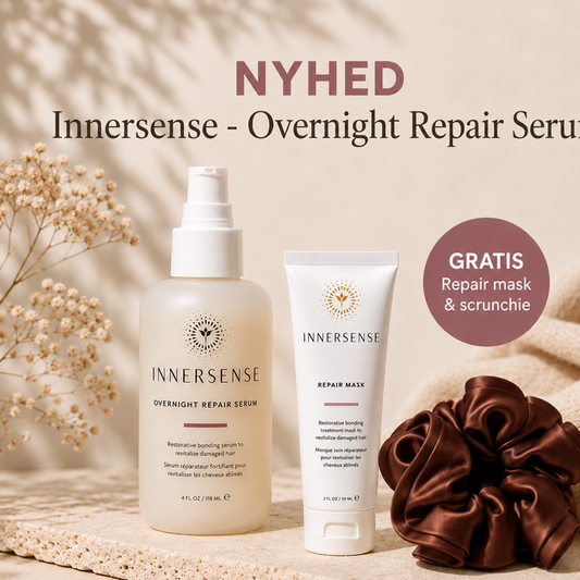 INTROTILBUD - Innersense - Overnight Repair Serum + GRATIS Repair mask OG Scrunchie