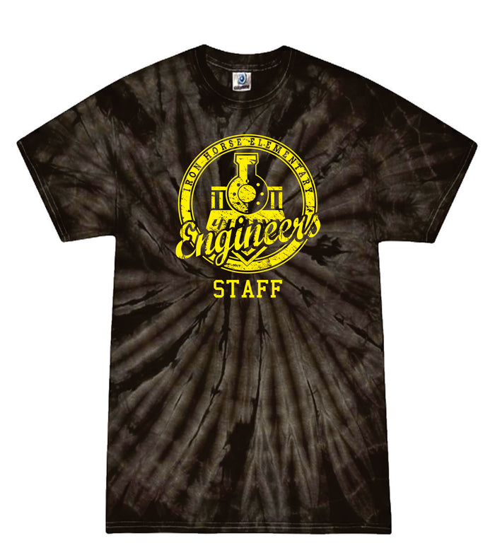 Iron Horse STAFF Tie Dye Tee