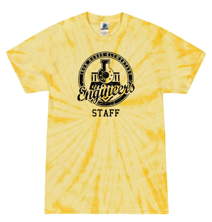 Iron Horse STAFF Tie Dye Tee
