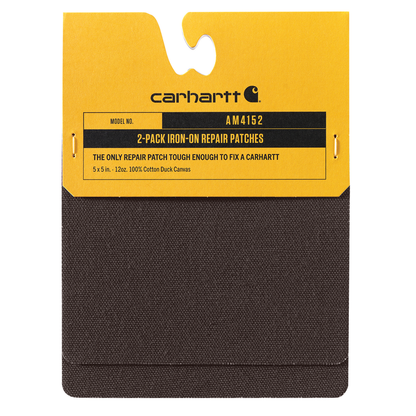 Iron On Repair Patch - DKB-Dark Brown | Carhartt 104152