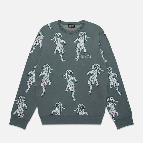 RIPNDIP Isobu Nerm Knit Sweater (Grey)