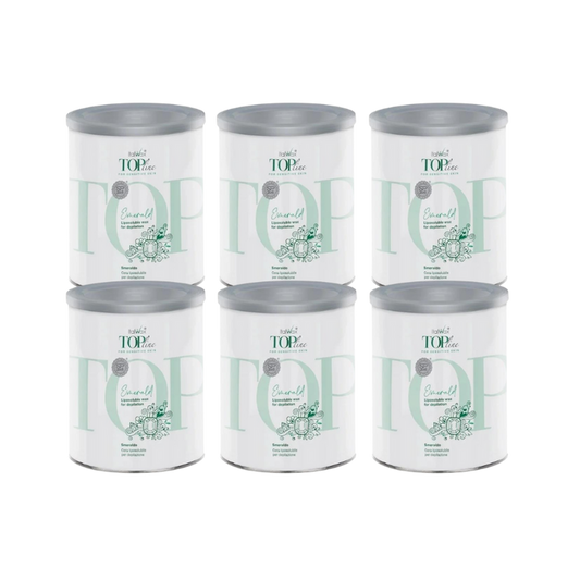 Italwax - Strip Wax Top Line Emerald, 6 x 800ml