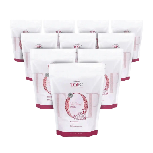 Italwax - Top Line Hard Wax - Pink Pearl, 10 x 750g