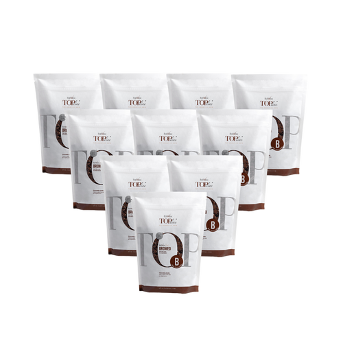 Italwax For Browed - Topline Milk Chocolate Wax, 10 x 750g