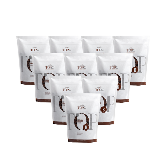 Italwax For Browed - Topline Milk Chocolate Wax, 10 x 750g