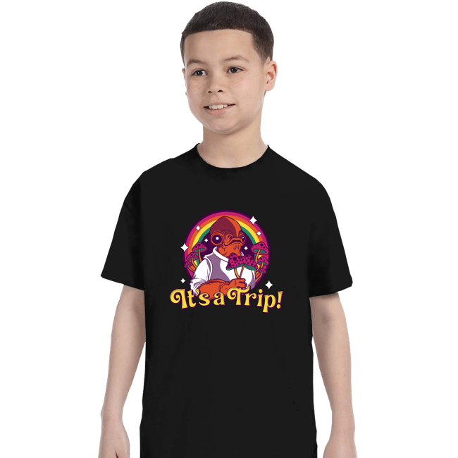 Daily_Deal_Shirts T-Shirts, Youth / XS / Black It's A Trip!