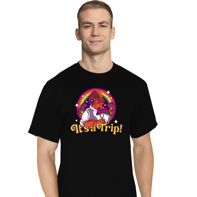 Daily_Deal_Shirts T-Shirts, Tall / Large / Black It's A Trip!