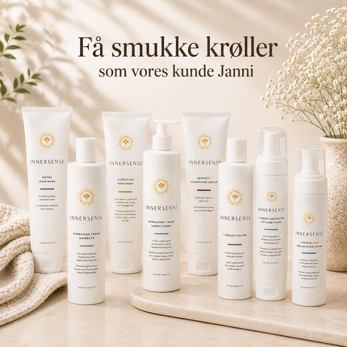 Jannies favorit sæt fra Innersense - få smukke krøller