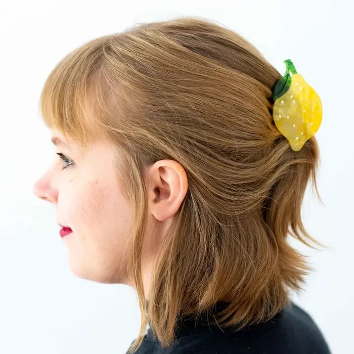 Midi Lemon Claw Clip