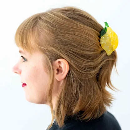 Midi Lemon Claw Clip