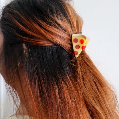 Mini Pizza Claw Clip