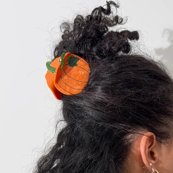 Midi Pumpkin Claw Clip