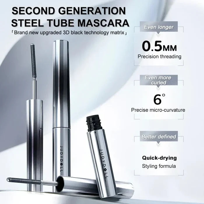 Judydoll - 3D Curling Eyelash Iron Mascara - Curly 01 Black