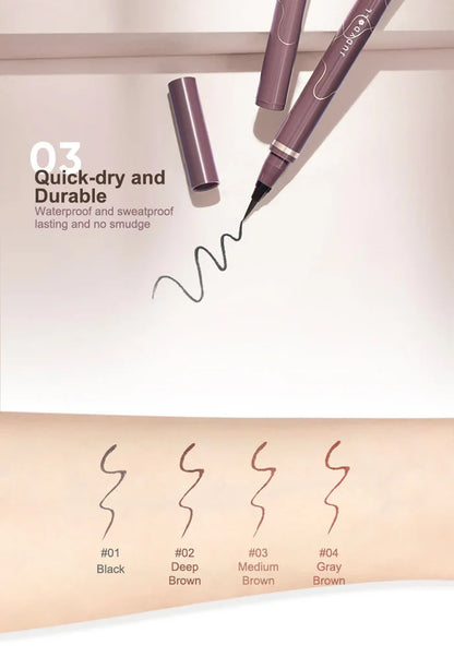 Judydoll - Ultra-Fine Liquid Eyeliner - 04 Gray Brown