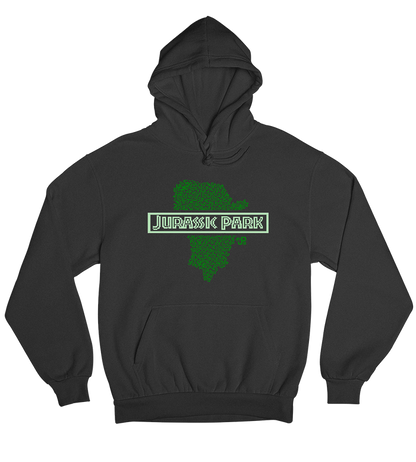 Jurassic Park Isla Nubar Pixel Hoodie