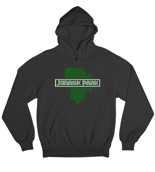 Jurassic Park Isla Nubar Pixel Hoodie