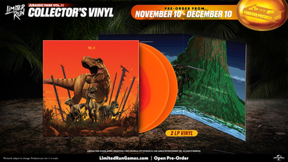 Jurassic Park Vol. 2  - 2 LP Vinyl Soundtrack