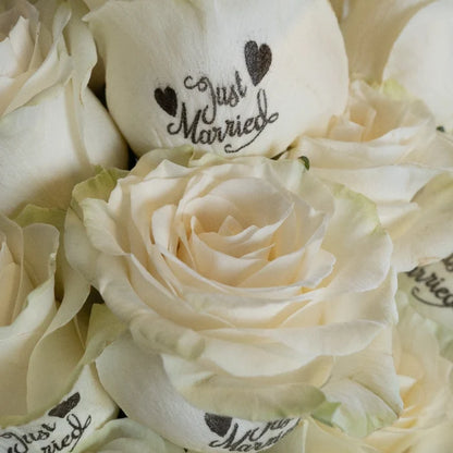 Just Married Close Up - Image