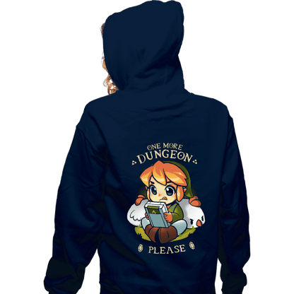 Zippered Hoodies, Unisex / Small / Navy