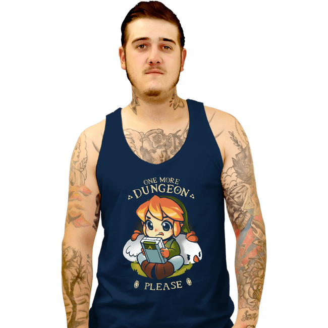 Tank Top, Unisex / Small / Navy