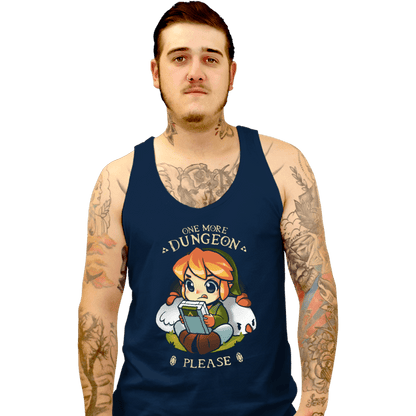 Tank Top, Unisex / Small / Navy