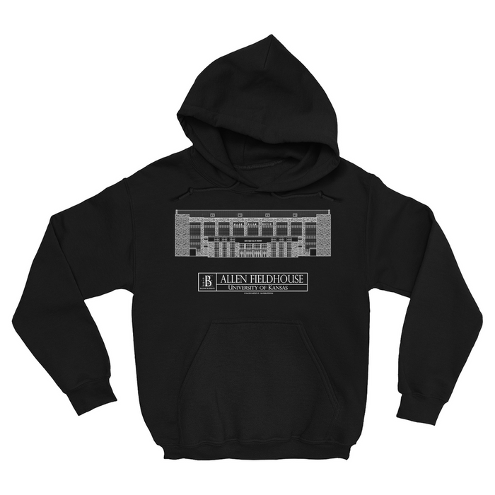 Kansas Jayhawks - Allen Fieldhouse Hoodie