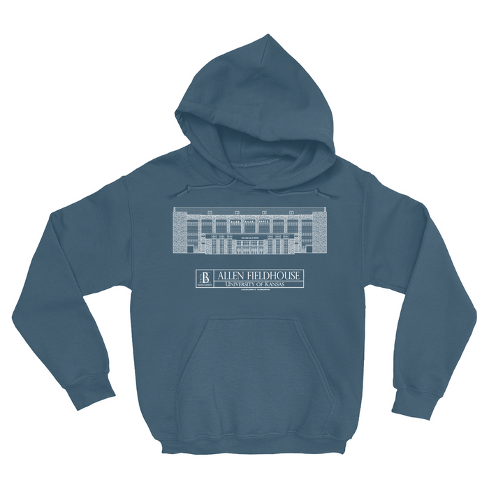 Kansas Jayhawks - Allen Fieldhouse Hoodie