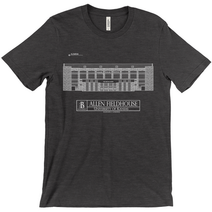 Kansas Jayhawks - Allen Fieldhouse Unisex T-shirt