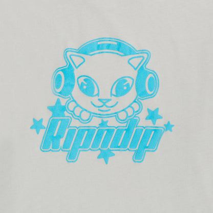 RIPNDIP Kawaii Nerm Cropped Long Sleeve (Grey)