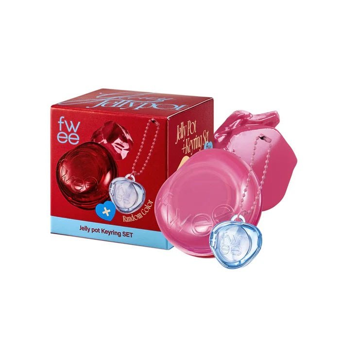 KEYRING LIP&CHEEK GLOWY JELLY POT JP02 LOLLY - Blush 2 In 1 Cu Breloc Pentru Retusuri - skinseen.ro