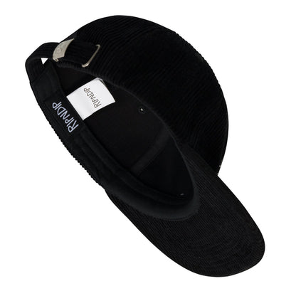 RIPNDIP Kinetic Field 6 Panel Corduroy Strapback (Black)