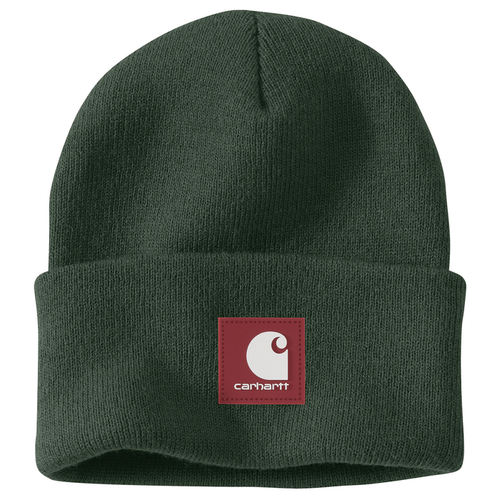 Knit Rubber Patch Beanie - GF8-Mountain View | Carhartt 106920