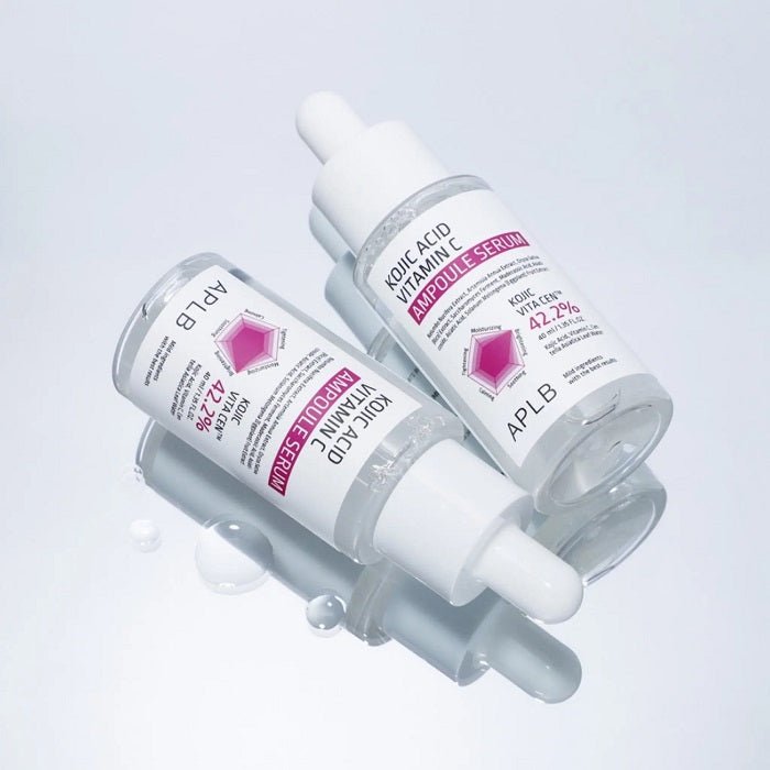 KOJIC ACID VITAMIN C AMPOULE SERUM - Ser Pentru Pete Pigmentare Cu Acid Kojic Si Vitamina C - skinseen.ro